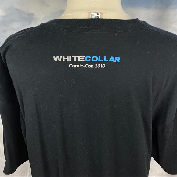 Limited Edition White Collar SDCC 2010 Tee size XL - Picture 2 of 3